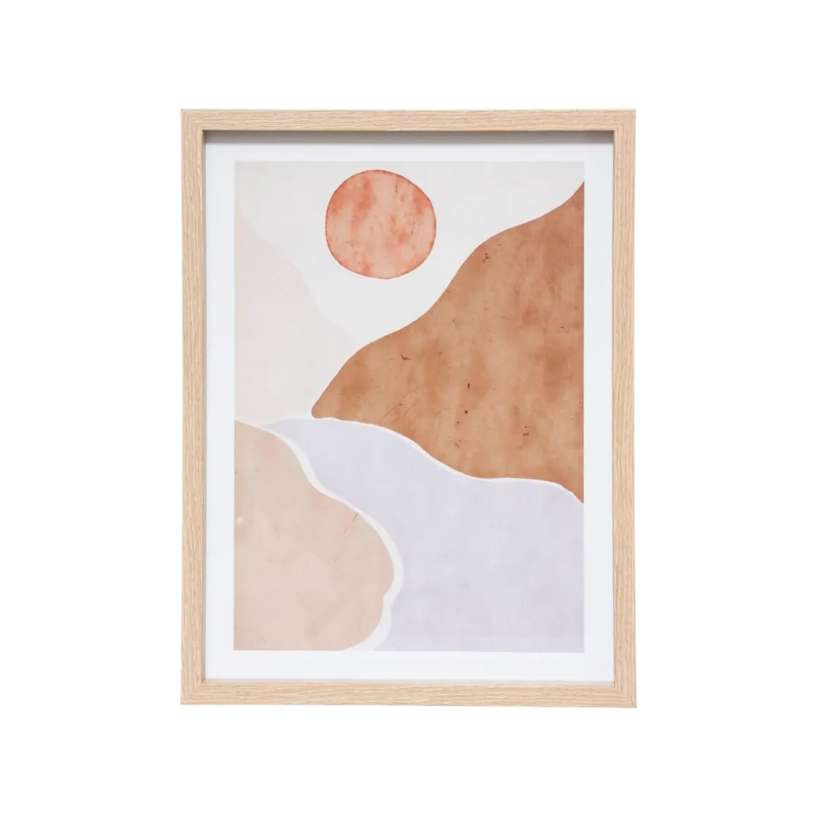 8 affiches encadrées"Paysage"