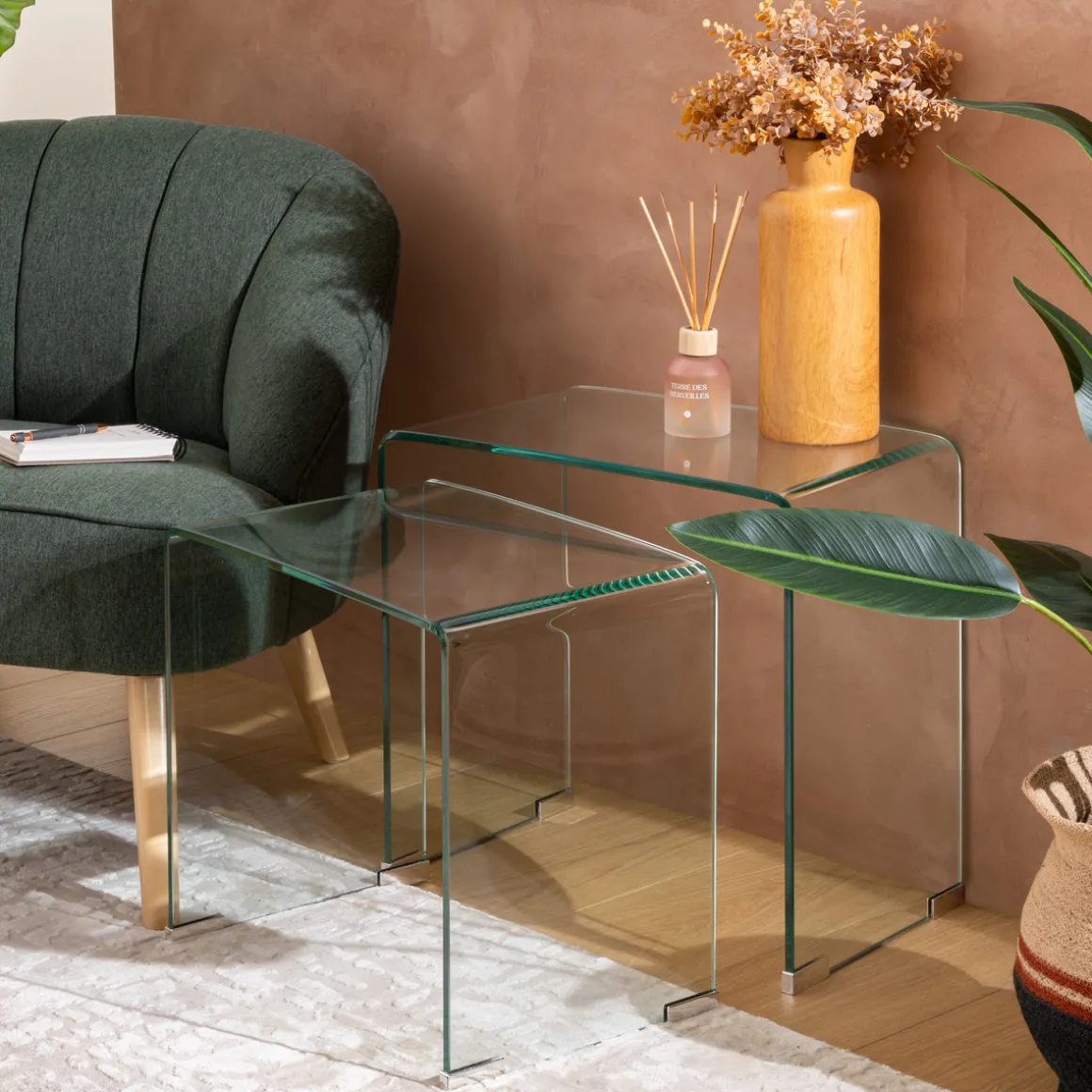 2 tables gigognes "Lenia"