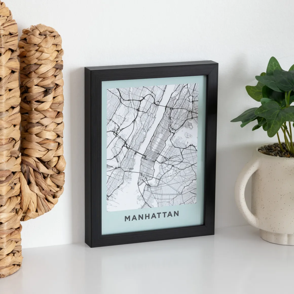 Affiche encadrée "Manhattan"