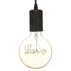 Ampoule LED mot "Love"