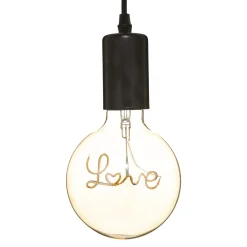 Ampoule LED mot "Love"