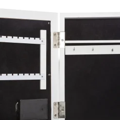 Armoire à bijoux LED, bois