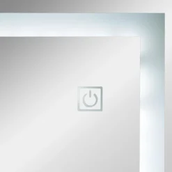 Armoire à bijoux LED, verre