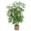 Bambou artificiel, pot naturel