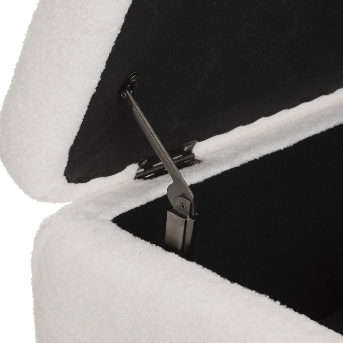 Banc coffre bouclette "Aurora"