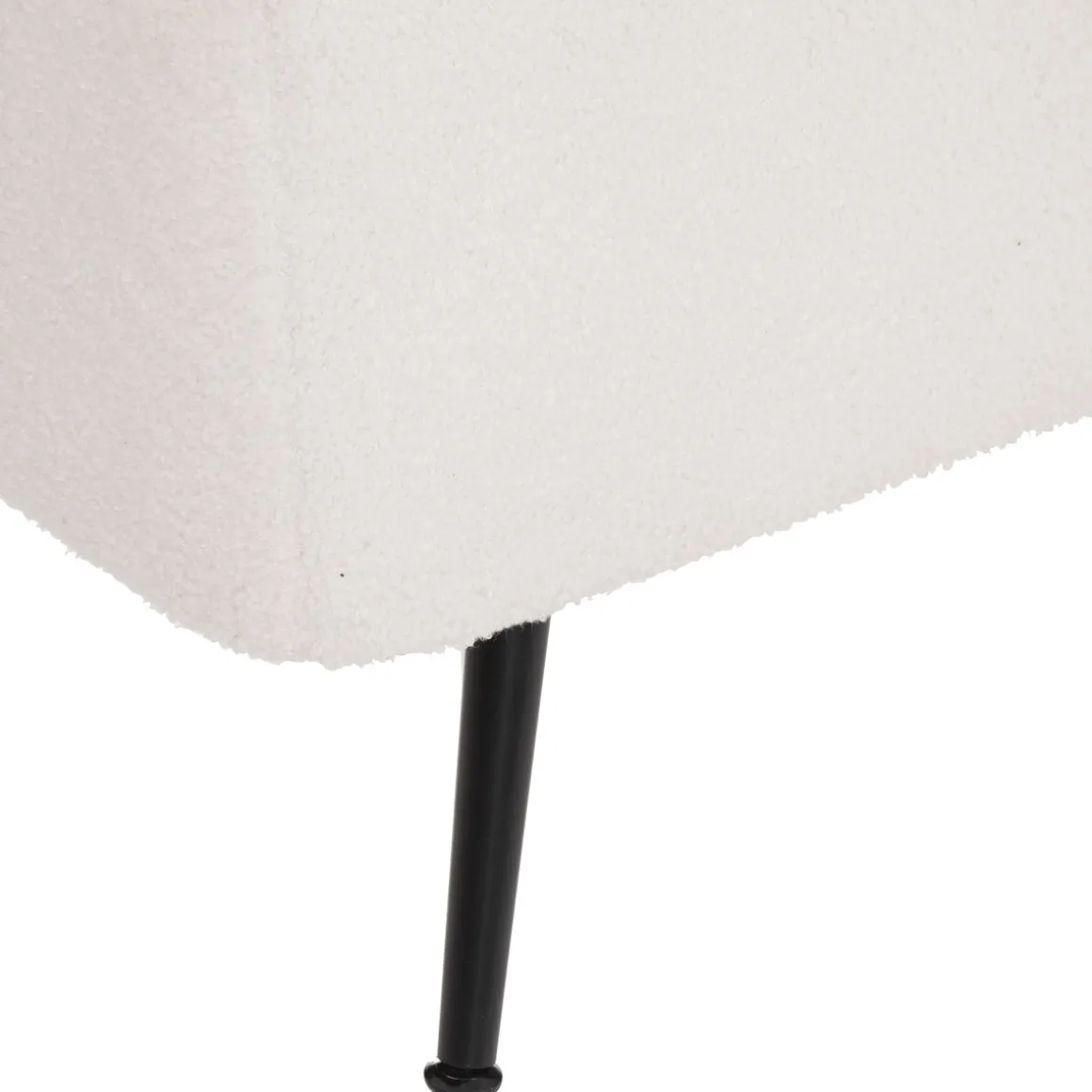 Banc coffre bouclette "Aurora"