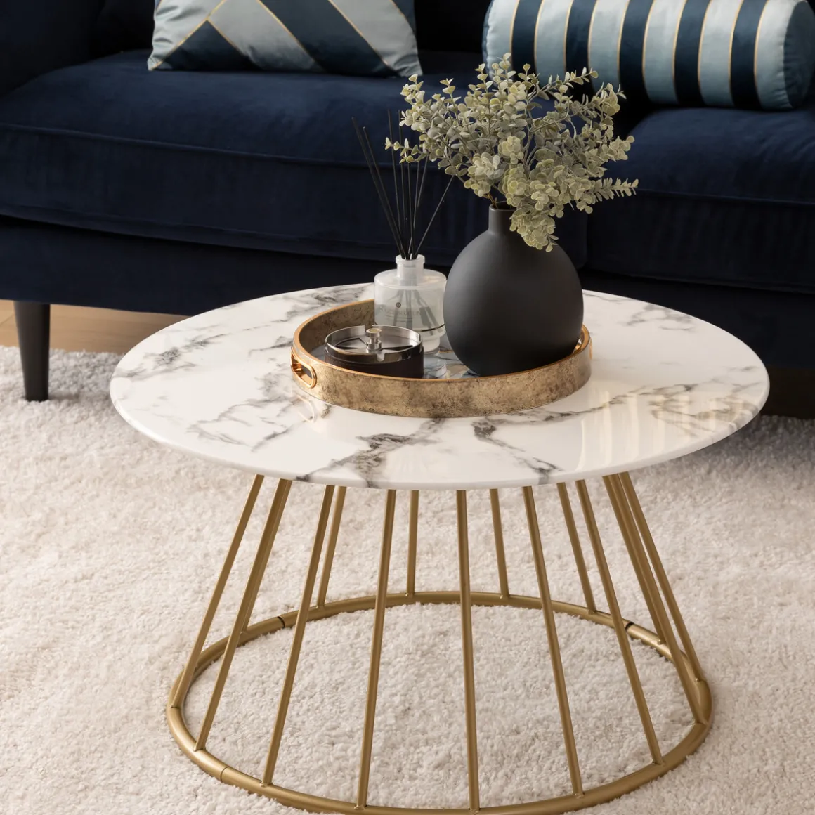 Bouquet eucalyptus artificiels "James"