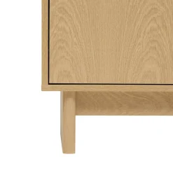 Buffet 2 portes 2 étagères 