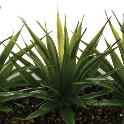 Centre de table 3 aloe vera artificielle