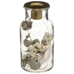 Chandelier fleurs sechées