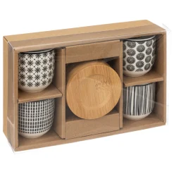 Coffret 4 tasses 