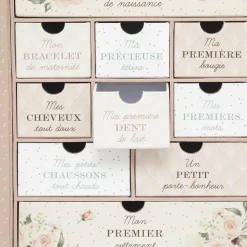 Coffret de naissance maison 