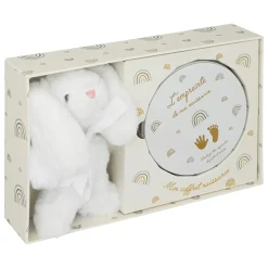 Coffret empreinte et peluche