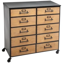 Commode double 10 tiroirs "Baris"