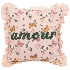Coussin brodé "Alina"