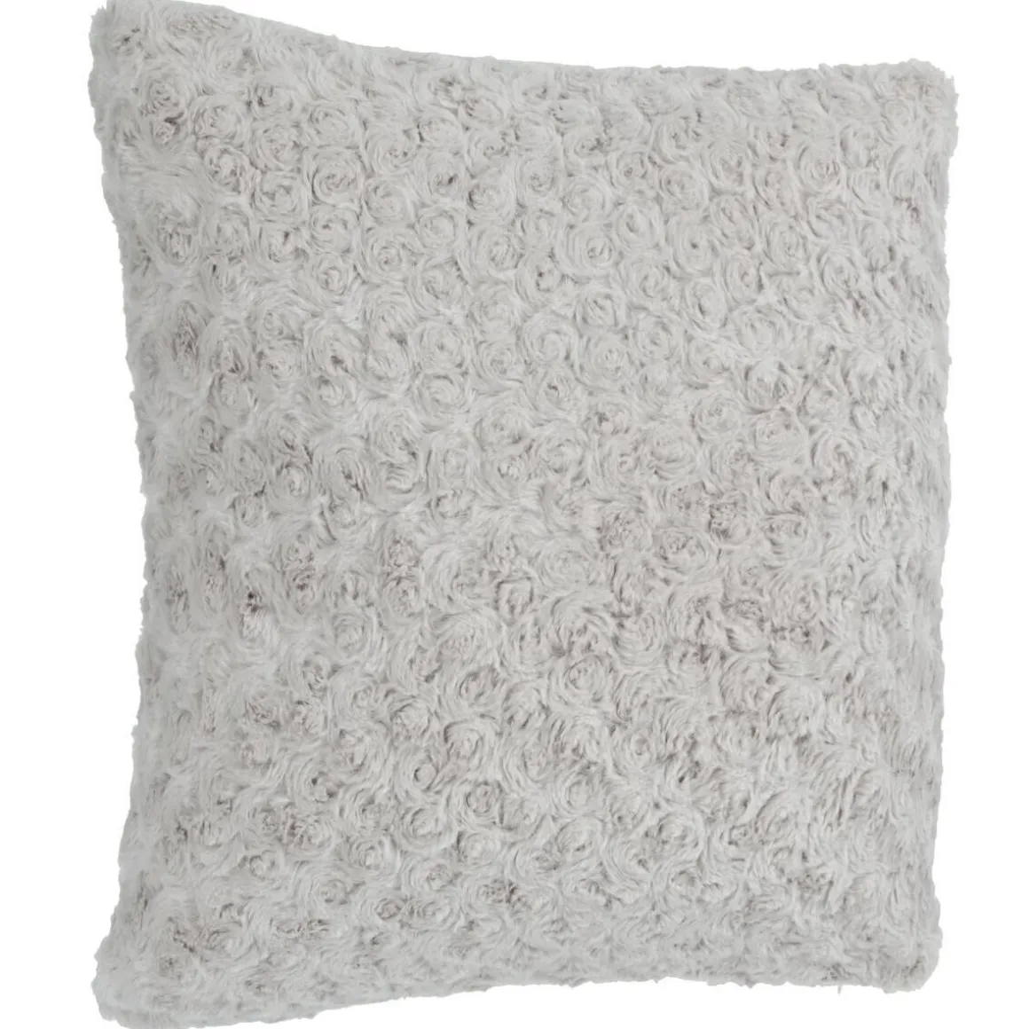Coussin fourrure bouclé