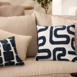 Coussin jacquard "Safina"