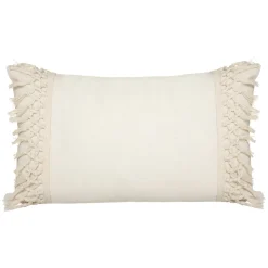 Coussin macramé