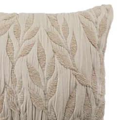 Coussin motif jacquard