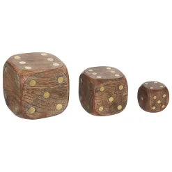 Déco à poser 3 dés 