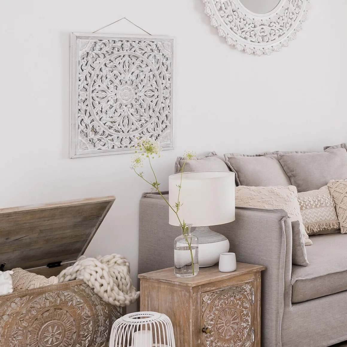 Déco murale "Fanny", miroir