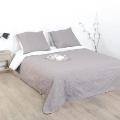 Dessus de lit, 2 taies 