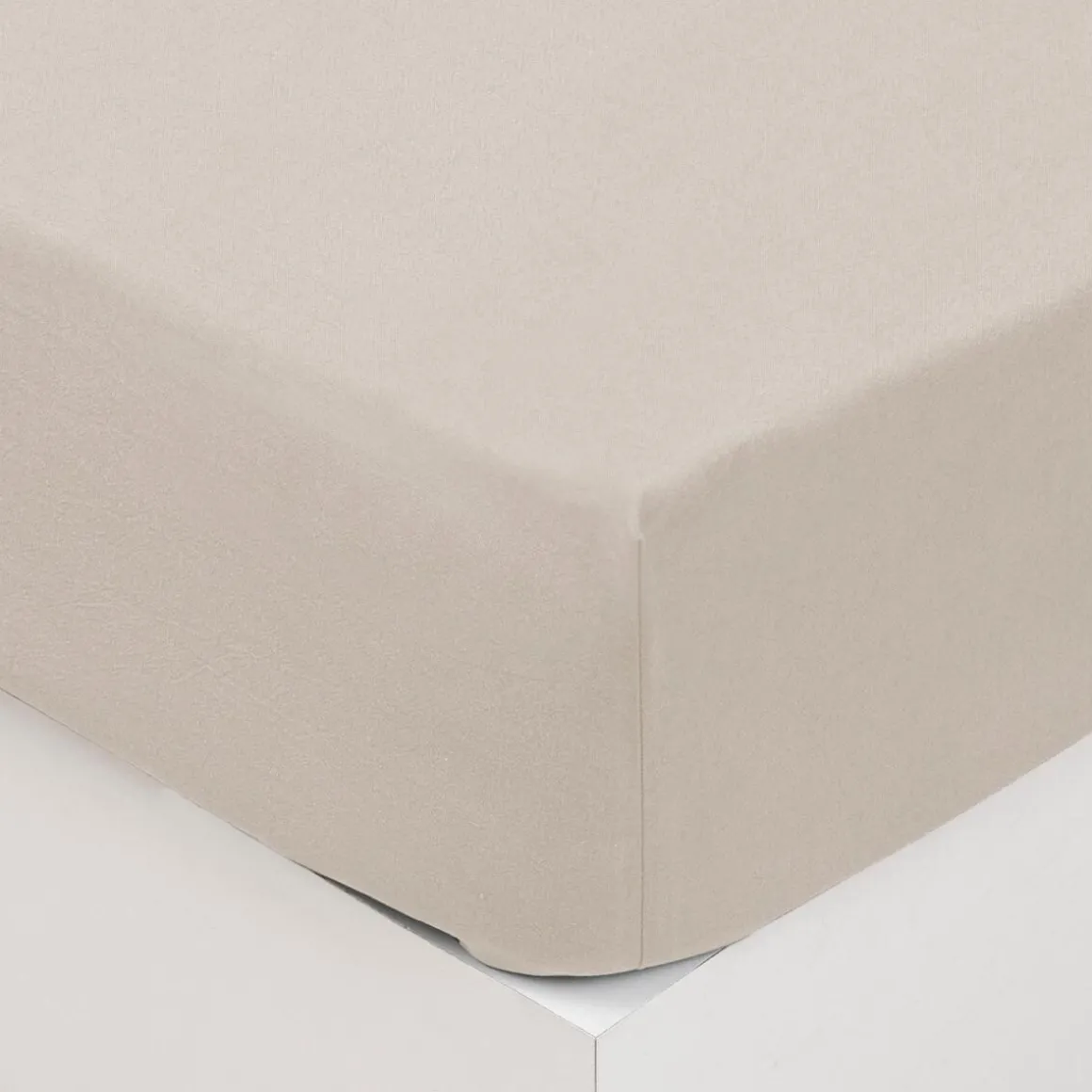 Drap-housse, coton lavé