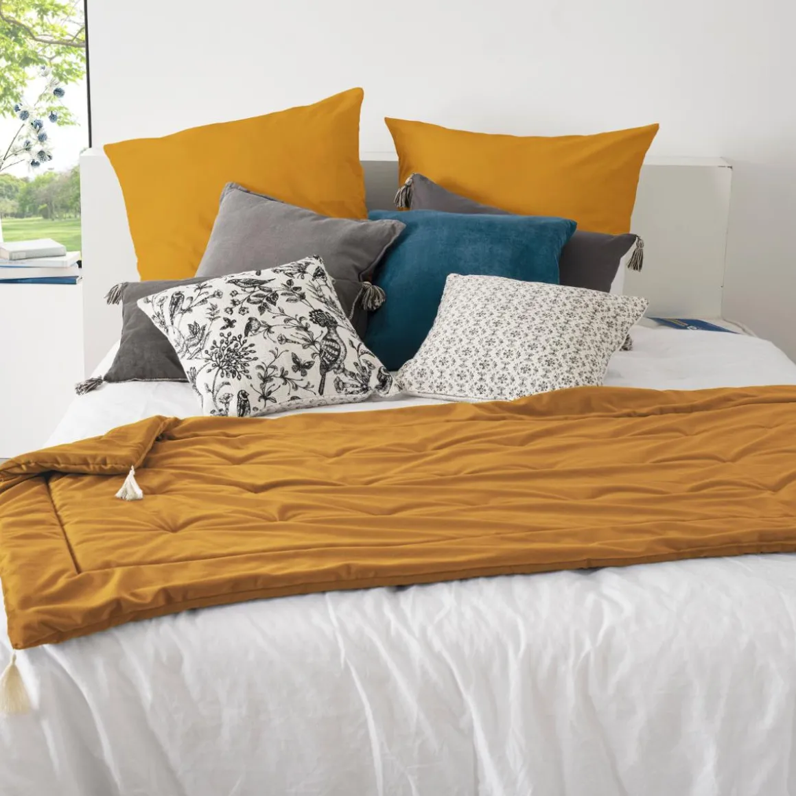Édredon "Sonia", velours
