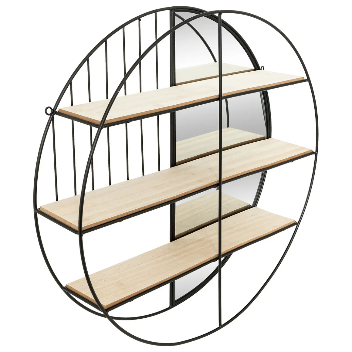 Etagère murale avec miroir "Zina"