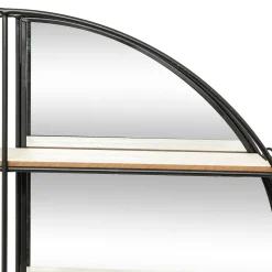 Etagère murale avec miroir