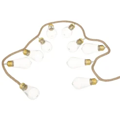 Guirlande LED 10 boules, pile