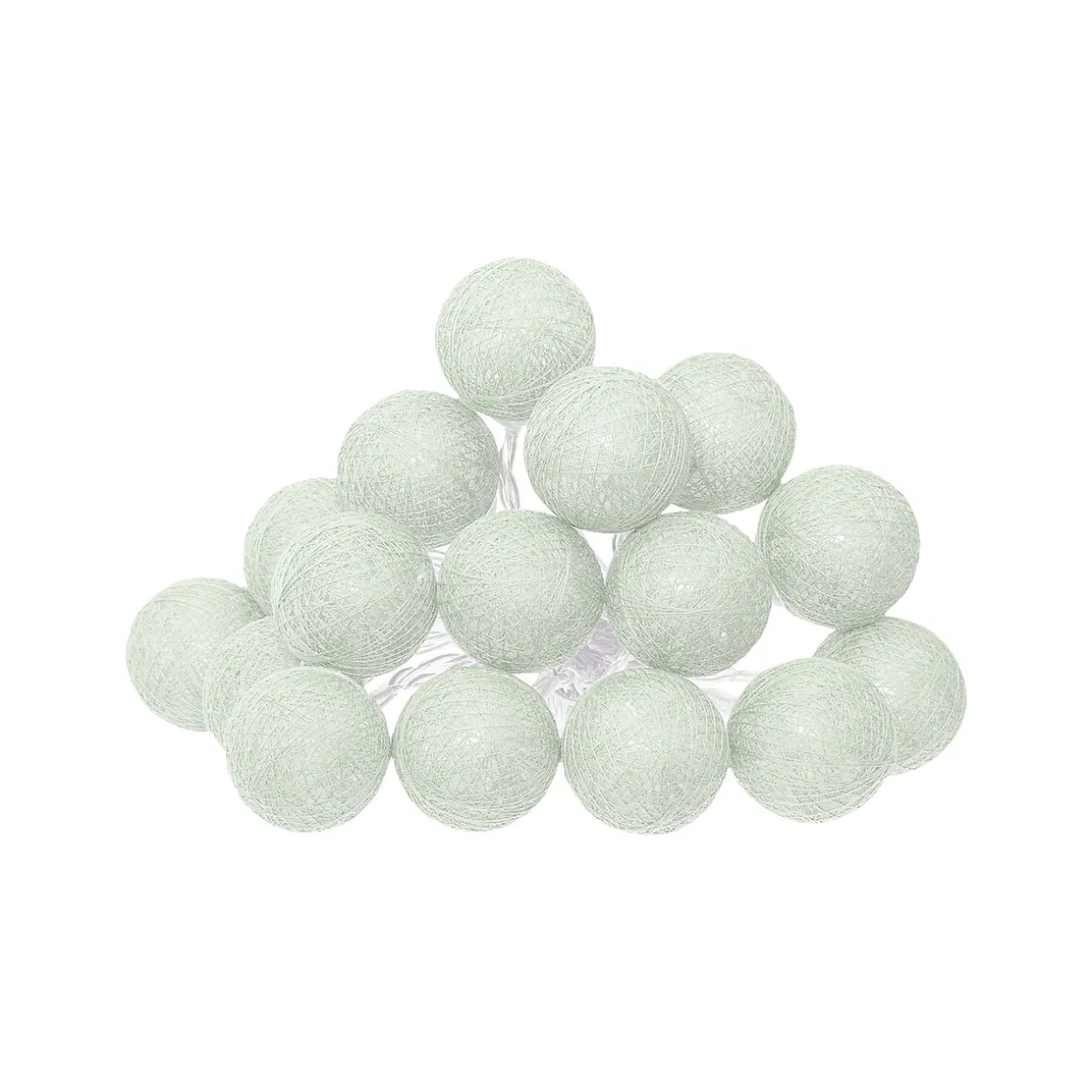 Guirlande LED 16 boules, pile