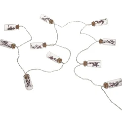 Guirlande LED 10 fleurs, pile