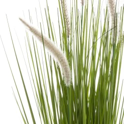 Herbe artificielle en pot "cat tails"