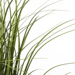 Herbe artificielle en pot