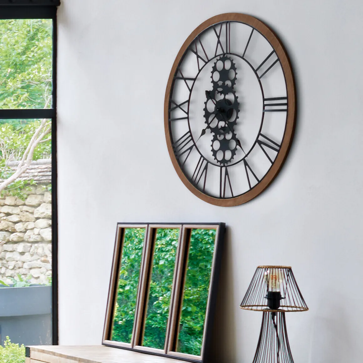 Horloge mécanique "Maelo"