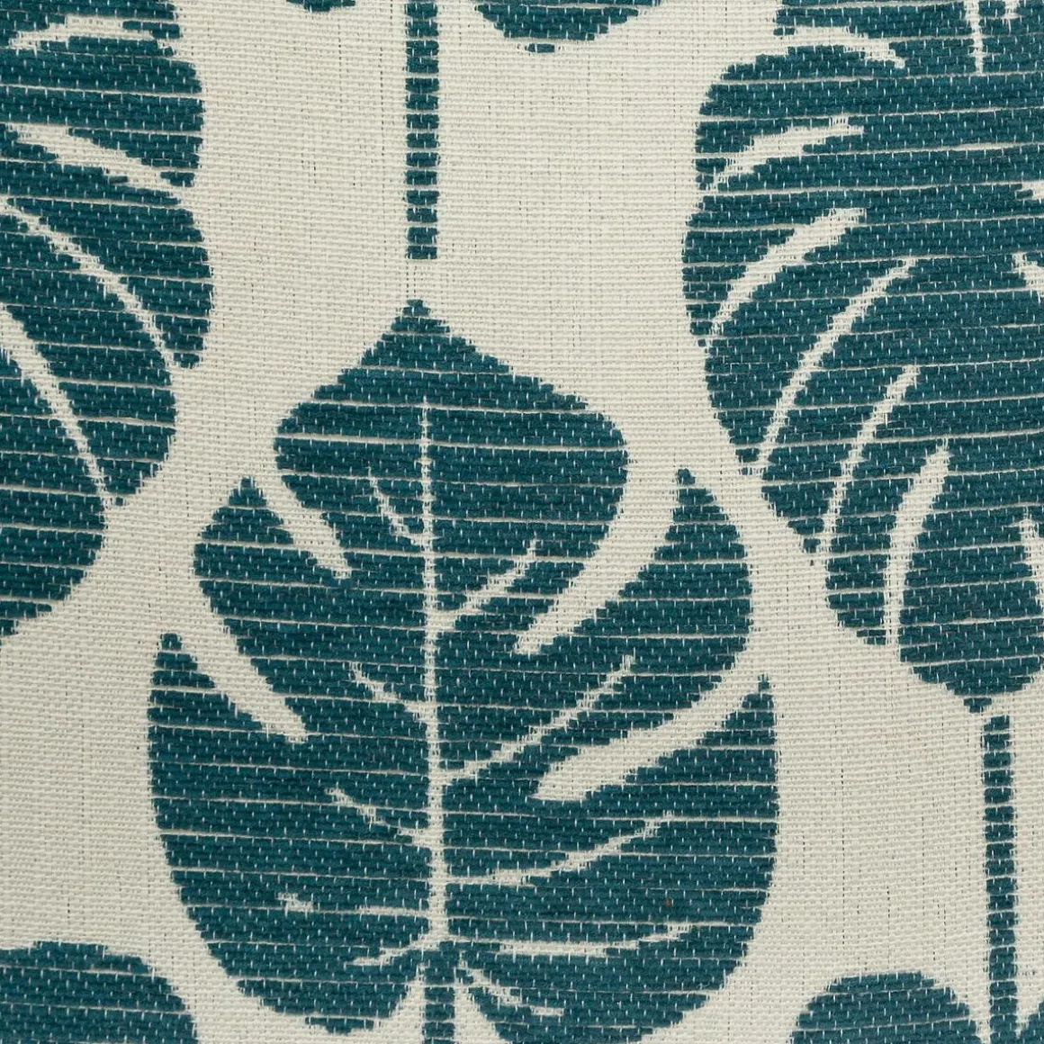 Housse de coussin "Feuilles"