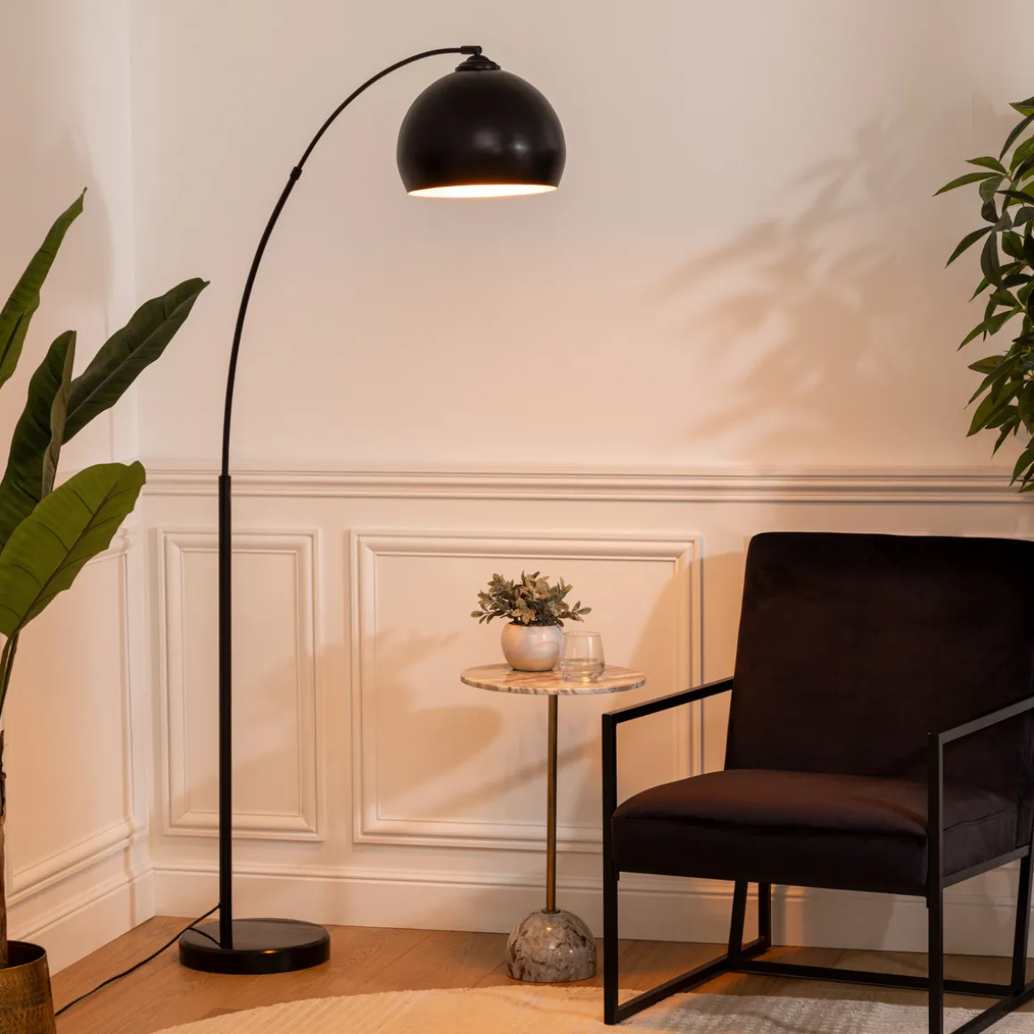 Lampadaire arc "Hyto"