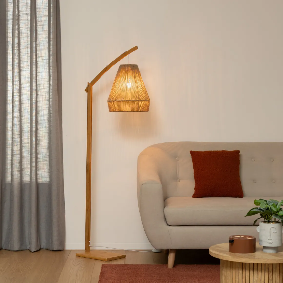 Lampadaire arc "Palm"