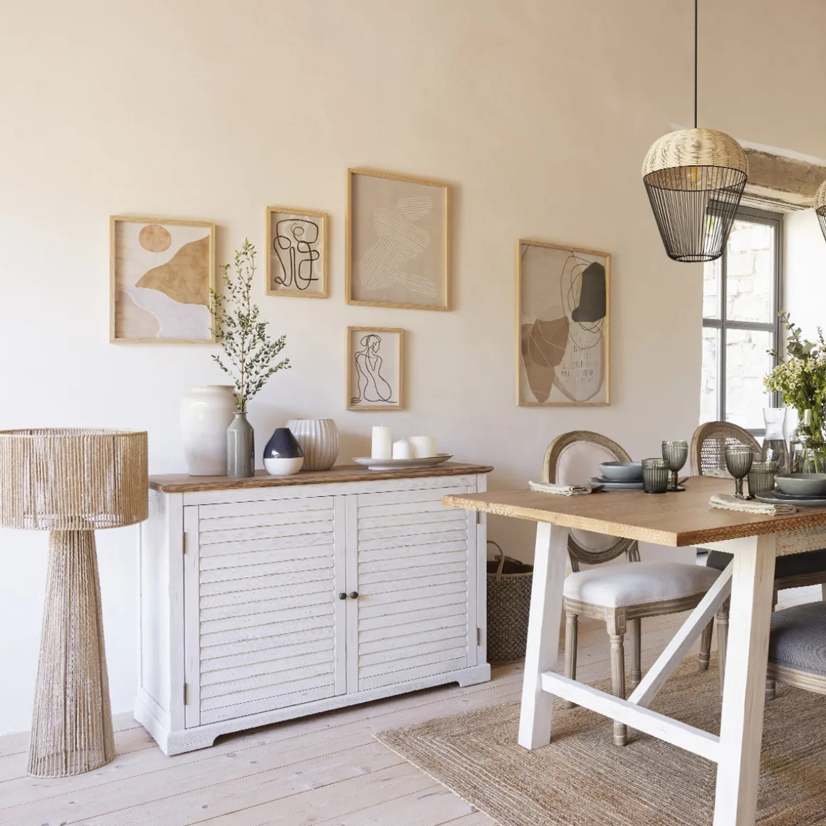 Lampadaire droit "Adria"