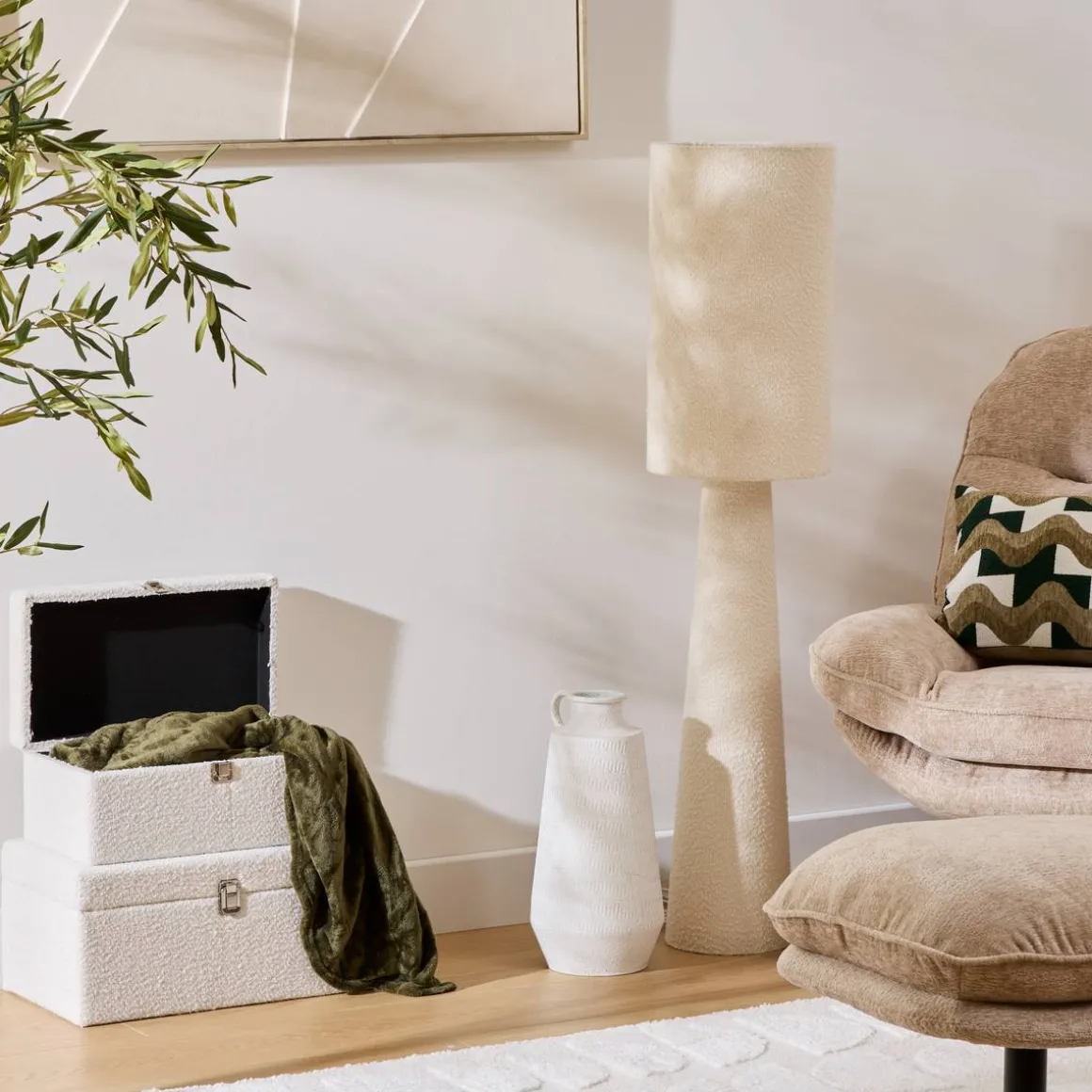 Lampadaire droit Secteur "Solal"