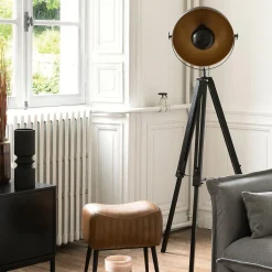 Lampadaire trépied 