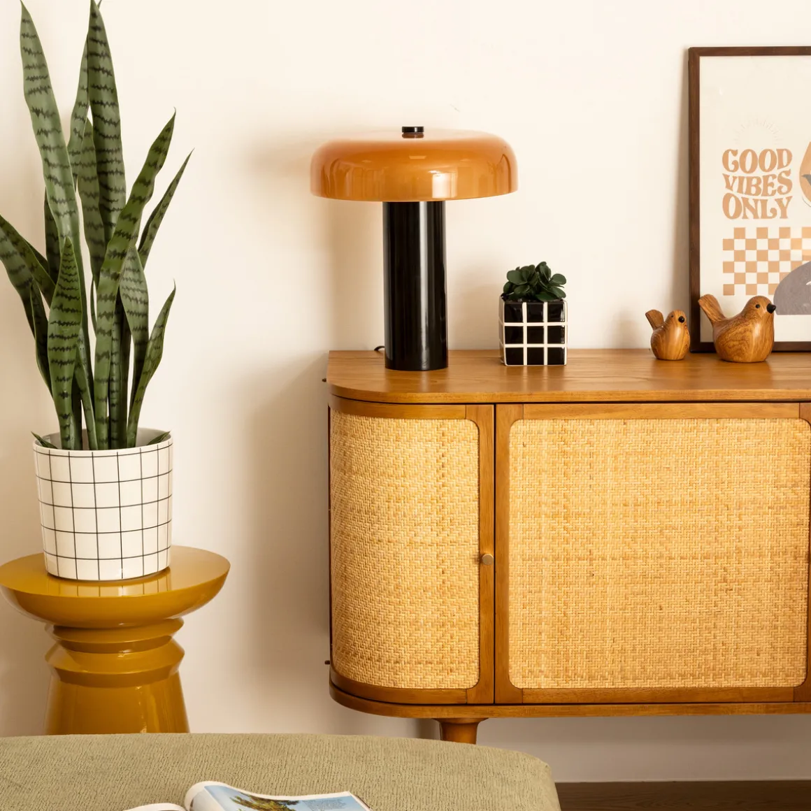 Lampe cylindrique "Jody"