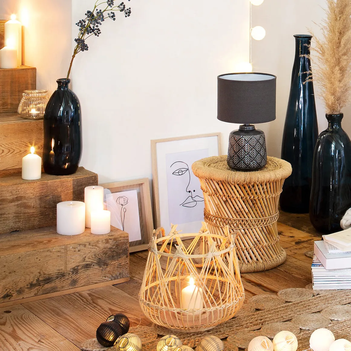 Lampe "Ilou", céramique