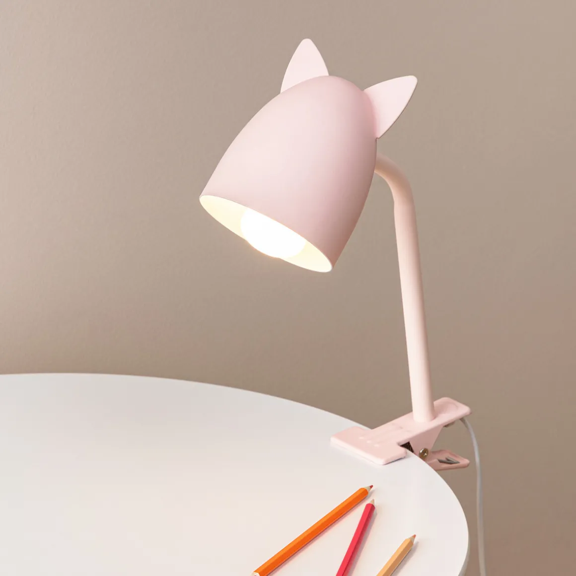 Lampe pince enfant "Sily'