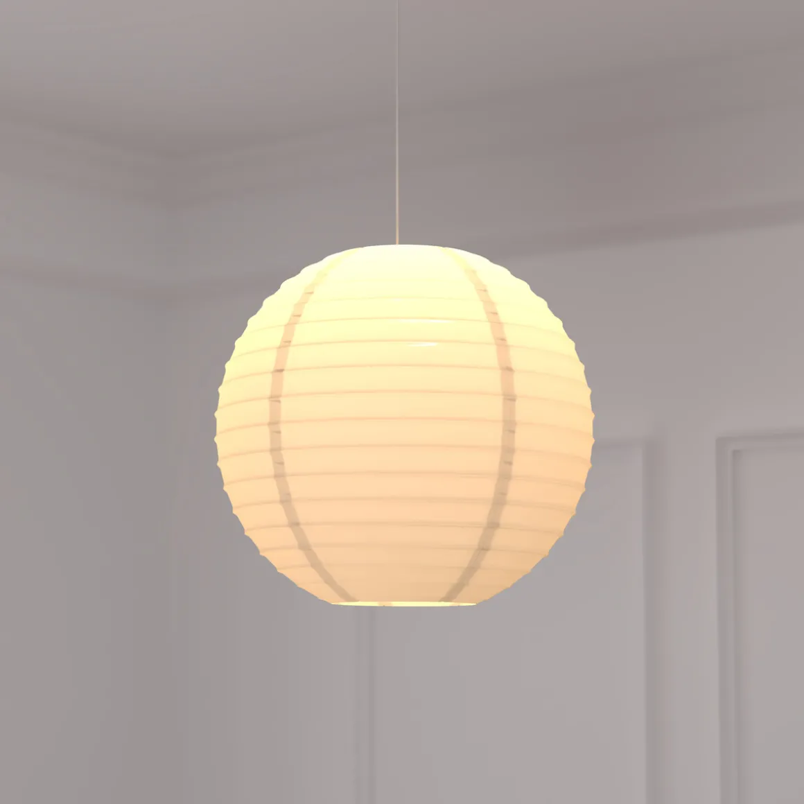 Lanterne boule papier