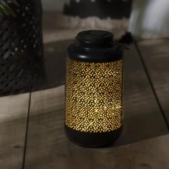 Lanterne solaire, métal