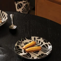 Lot de 6 assiettes plates "Twis"