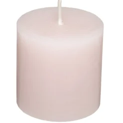 Lot de 4 bougies rustiques "Olia"