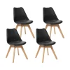 Lot de 4 chaises "Baya"